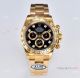 CLEAN Factory Copy Rolex Daytona 904L Yellow Gold Black 4130 Men Watch (2)_th.jpg